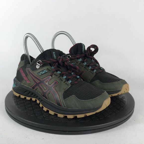 Asics Gel-Citrek Green Athletic Trail Running Shoes 1022A195 Women’s Size 5.5 - Picture 3 of 12